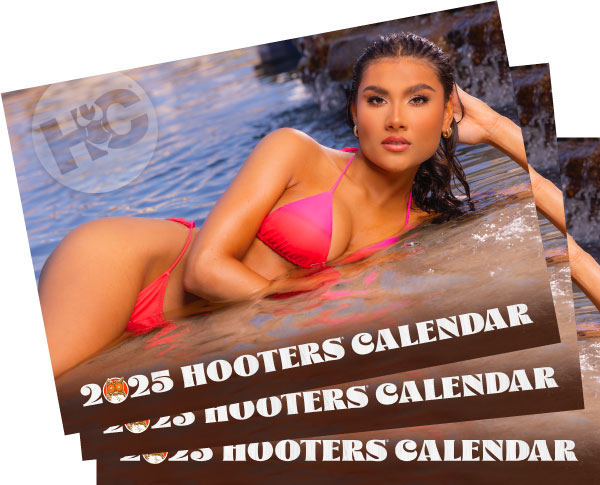 Buy the 2025 Hooters Calendar Now!